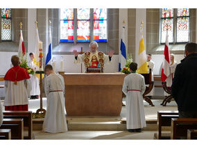 Bittprozession an Christi Himmelfahrt (Foto: Karl-Franz Thiede)